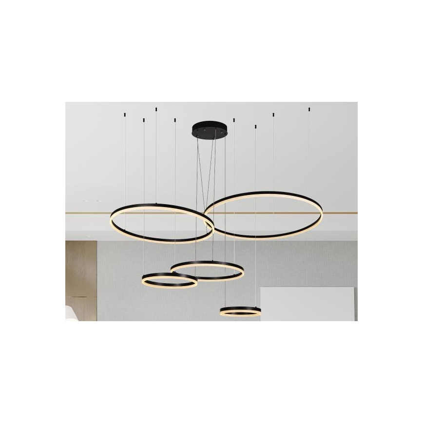 LED Hämardatav lühter LED/220W/230V 3000-6500K + kaugjuhtimispult