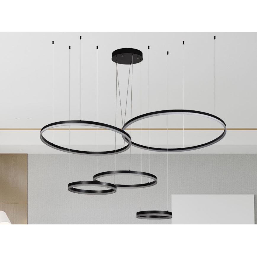 LED Hämardatav lühter LED/220W/230V 3000-6500K + kaugjuhtimispult