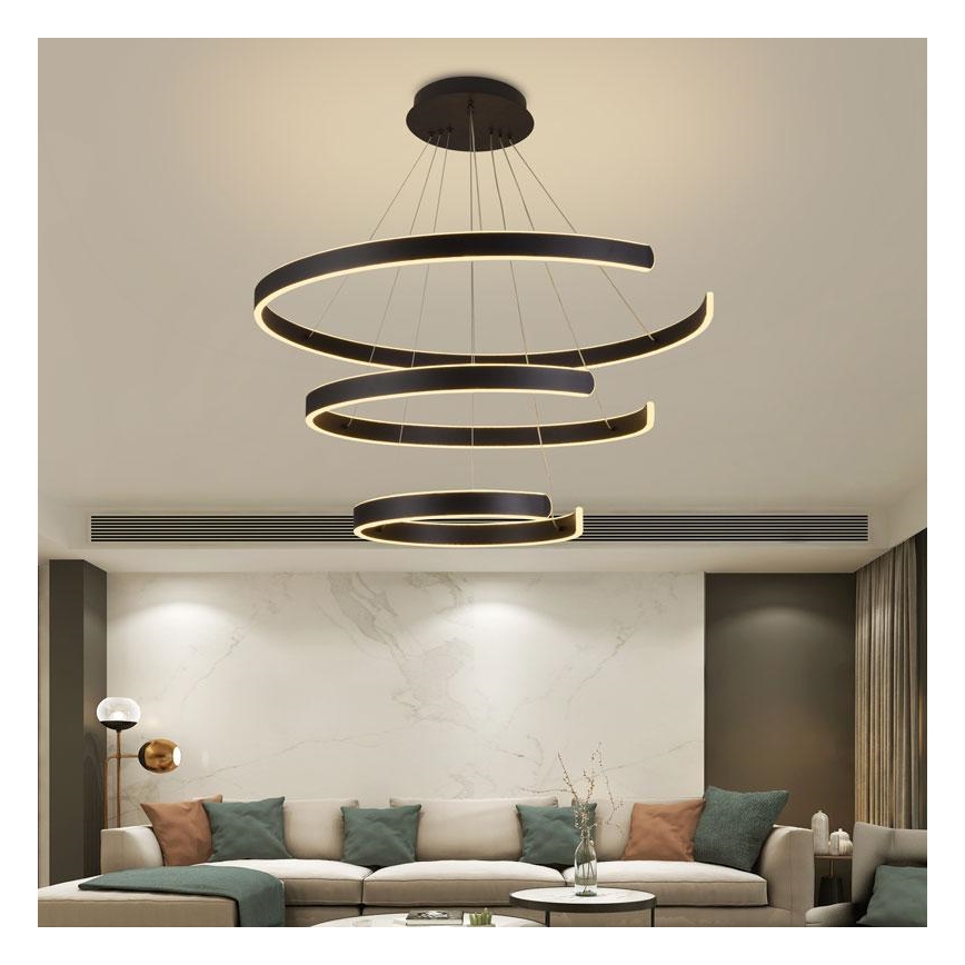LED Hämardatav lühter LED/220W/230V 3000-6500K + pult