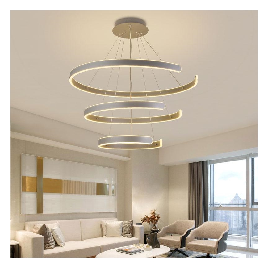 LED Hämardatav lühter LED/220W/230V 3000-6500K + pult