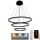LED Hämardatav lühter LED/235W/230V 3000-6500K d. 80 cm + kaugjuhtimispult