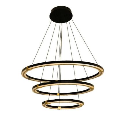 LED Hämardatav lühter LED/235W/230V 3000-6500K d. 80 cm + kaugjuhtimispult