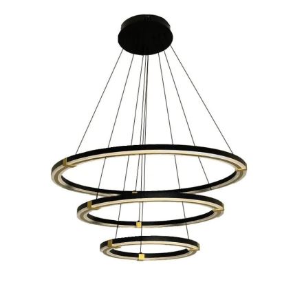 LED Hämardatav lühter LED/235W/230V 3000-6500K d. 80 cm + kaugjuhtimispult
