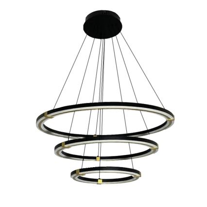 LED Hämardatav lühter LED/235W/230V 3000-6500K d. 80 cm + kaugjuhtimispult