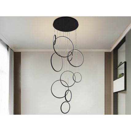 LED Hämardatav lühter LED/290W/230V 3000-6500K d. 60 cm + kaugjuhtimispult