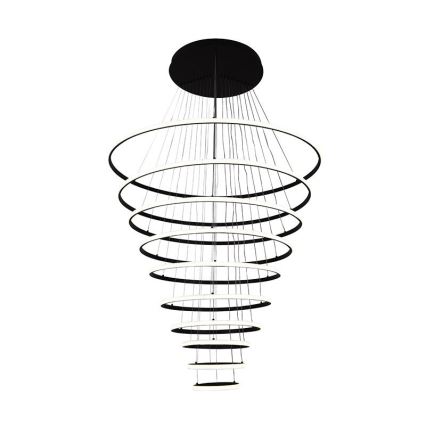 LED Hämardatav lühter LED/365W/230V 3000-6500K d. 100 cm + kaugjuhtimispult