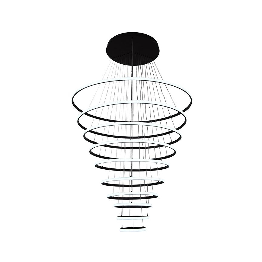 LED Hämardatav lühter LED/365W/230V 3000-6500K d. 100 cm + kaugjuhtimispult