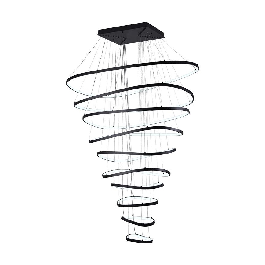 LED Hämardatav lühter LED/370W/230V 3000-6500K + kaugjuhtimispult