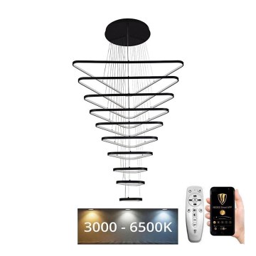 LED Hämardatav lühter LED/385W/230V 3000-6500K + kaugjuhtimispult