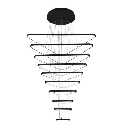 LED Hämardatav lühter LED/385W/230V 3000-6500K d. 100 cm + kaugjuhtimispult
