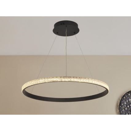 LED Hämardatav lühter LED/40W/230V 3000-6500K + kaugjuhtimispult