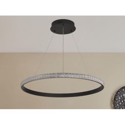 LED Hämardatav lühter LED/40W/230V 3000-6500K + kaugjuhtimispult