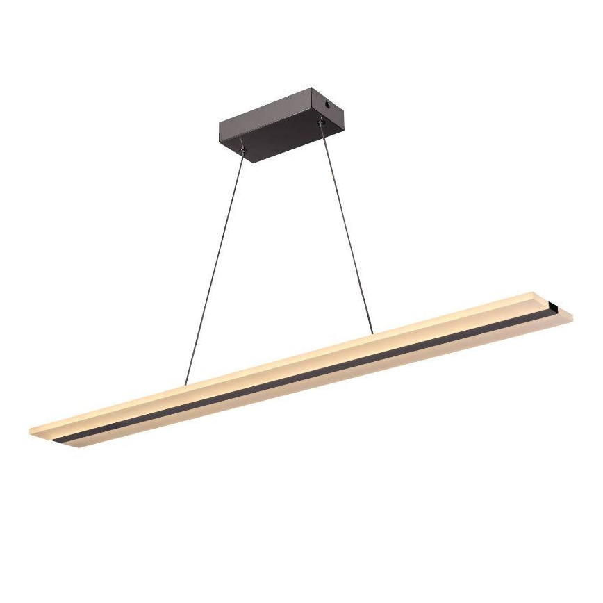 LED Hämardatav lühter LED/40W/230V 3000-6500K kroom + kaugjuhtimispult