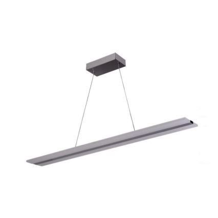 LED Hämardatav lühter LED/40W/230V 3000-6500K kroom + kaugjuhtimispult