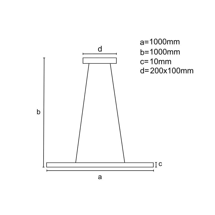 LED Hämardatav lühter LED/40W/230V 3000-6500K kroom + kaugjuhtimispult
