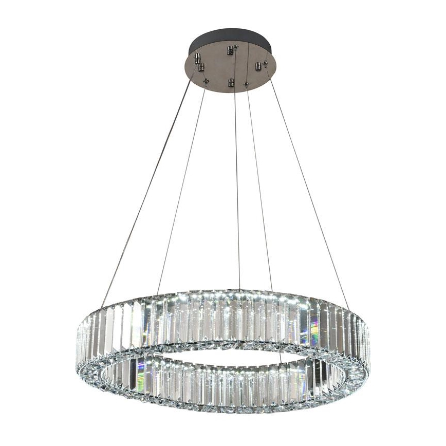 LED Hämardatav kristall-lühter LED/40W/230V 3000-6500K läikiv kroom + kaugjuhtimispult