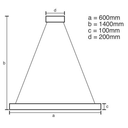 LED Hämardatav kristall-lühter LED/40W/230V 3000-6500K läikiv kroom + kaugjuhtimispult