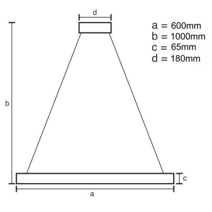 LED Hämardatav kristall- lühter LED/40W/230V 3000-6500K kroom + kaugjuhtimispult