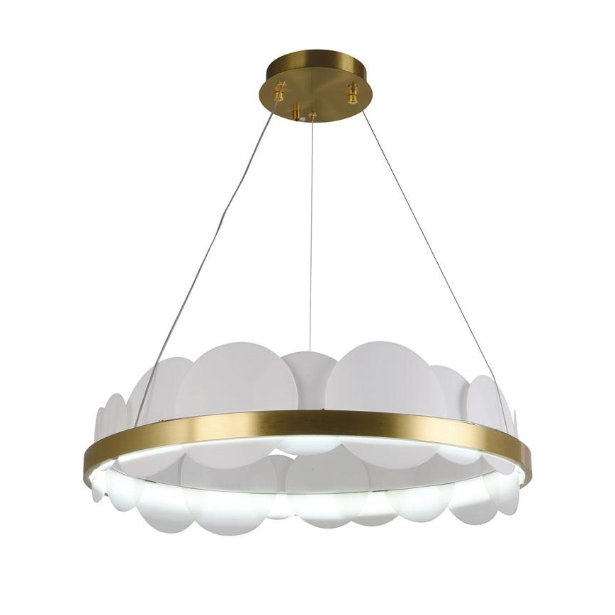 LED Hämardatav lühter LED/40W/230V 3000-6500K kuldne + kaugjuhtimispult