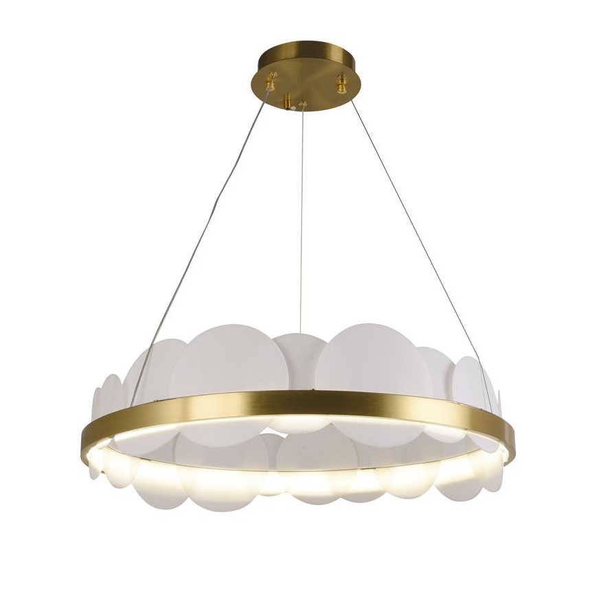 LED Hämardatav lühter LED/40W/230V 3000-6500K kuldne + kaugjuhtimispult