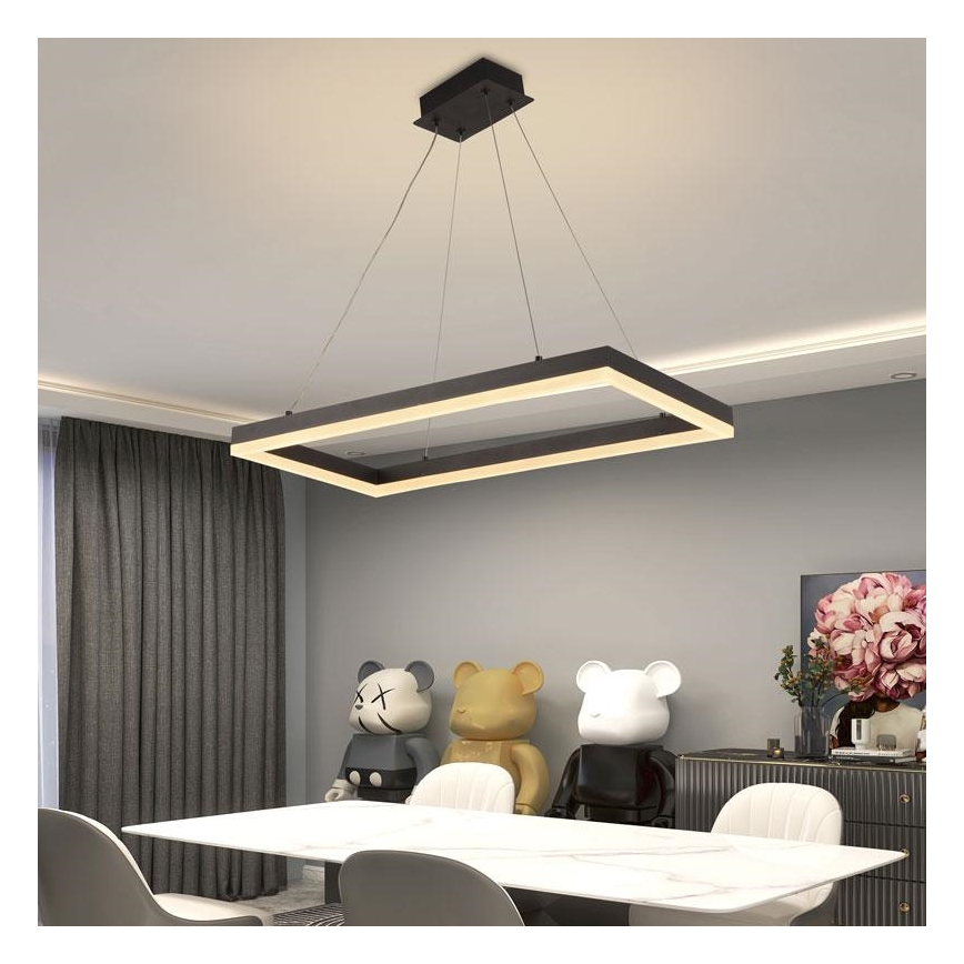 LED Hämardatav lühter LED/40W/230V 3000-6500K + pult