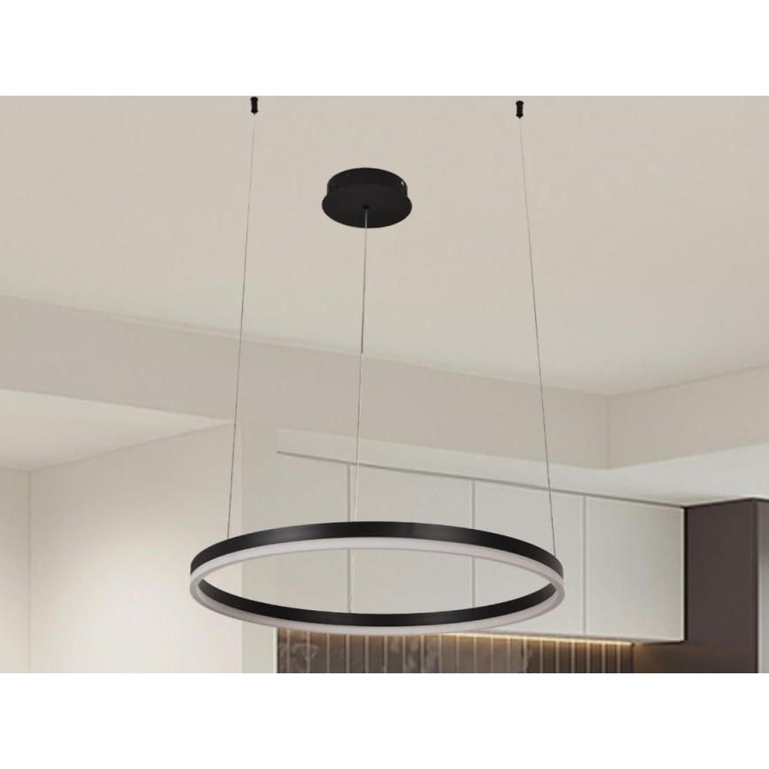 LED Hämardatav lühter LED/42W/230V 3000-6500K d. 60 cm + kaugjuhtimispult