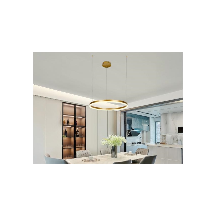 LED Hämardatav lühter LED/42W/230V 3000-6500K d. 60 cm + kaugjuhtimispult