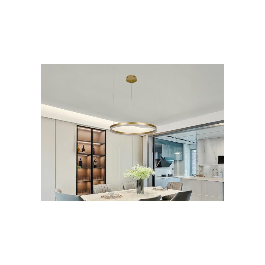 LED Hämardatav lühter LED/42W/230V 3000-6500K d. 60 cm + kaugjuhtimispult