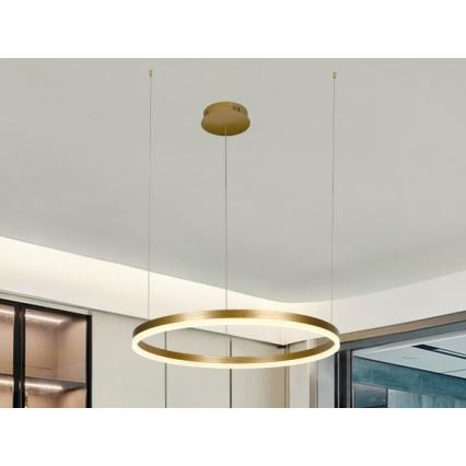 LED Hämardatav lühter LED/42W/230V 3000-6500K d. 60 cm + kaugjuhtimispult