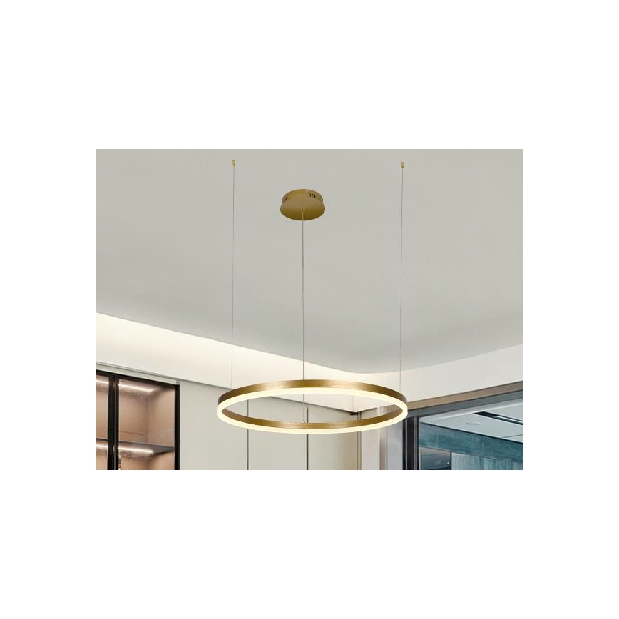 LED Hämardatav lühter LED/42W/230V 3000-6500K d. 60 cm + kaugjuhtimispult