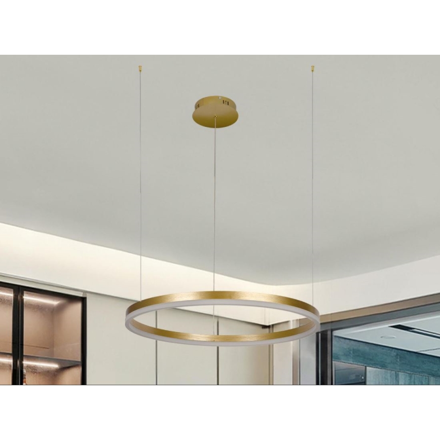LED Hämardatav lühter LED/42W/230V 3000-6500K d. 60 cm + kaugjuhtimispult