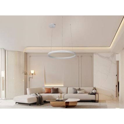 LED Hämardatav lühter LED/42W/230V 3000-6500K d. 60 cm + kaugjuhtimispult