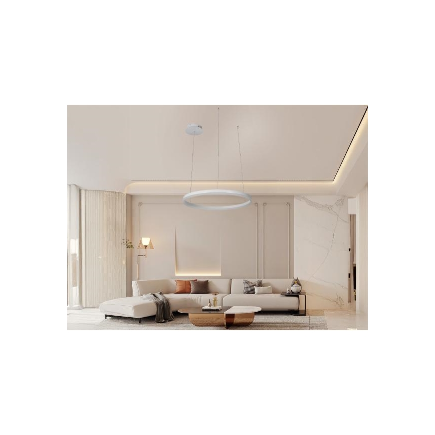 LED Hämardatav lühter LED/42W/230V 3000-6500K d. 60 cm + kaugjuhtimispult