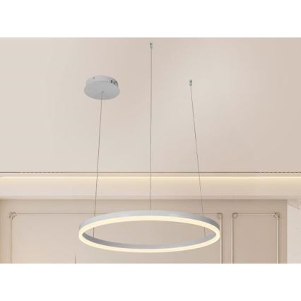 LED Hämardatav lühter LED/42W/230V 3000-6500K d. 60 cm + kaugjuhtimispult