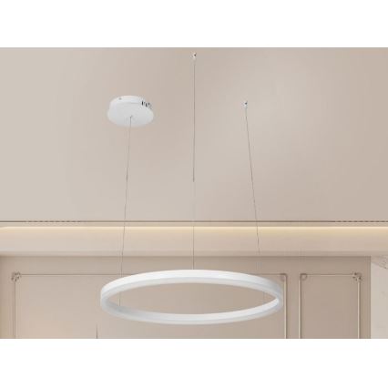 LED Hämardatav lühter LED/42W/230V 3000-6500K d. 60 cm + kaugjuhtimispult
