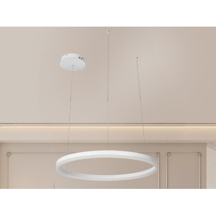 LED Hämardatav lühter LED/42W/230V 3000-6500K d. 60 cm + kaugjuhtimispult