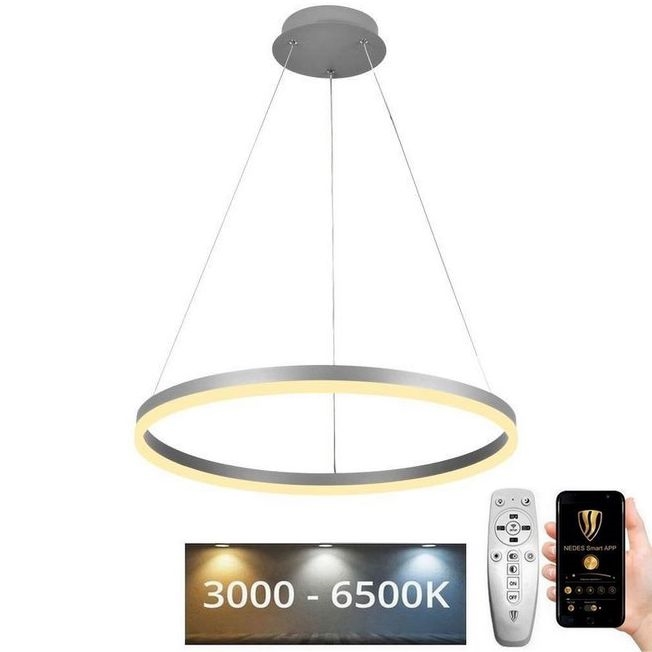 LED Hämardatav lühter LED/42W/230V 3000-6500K + pult