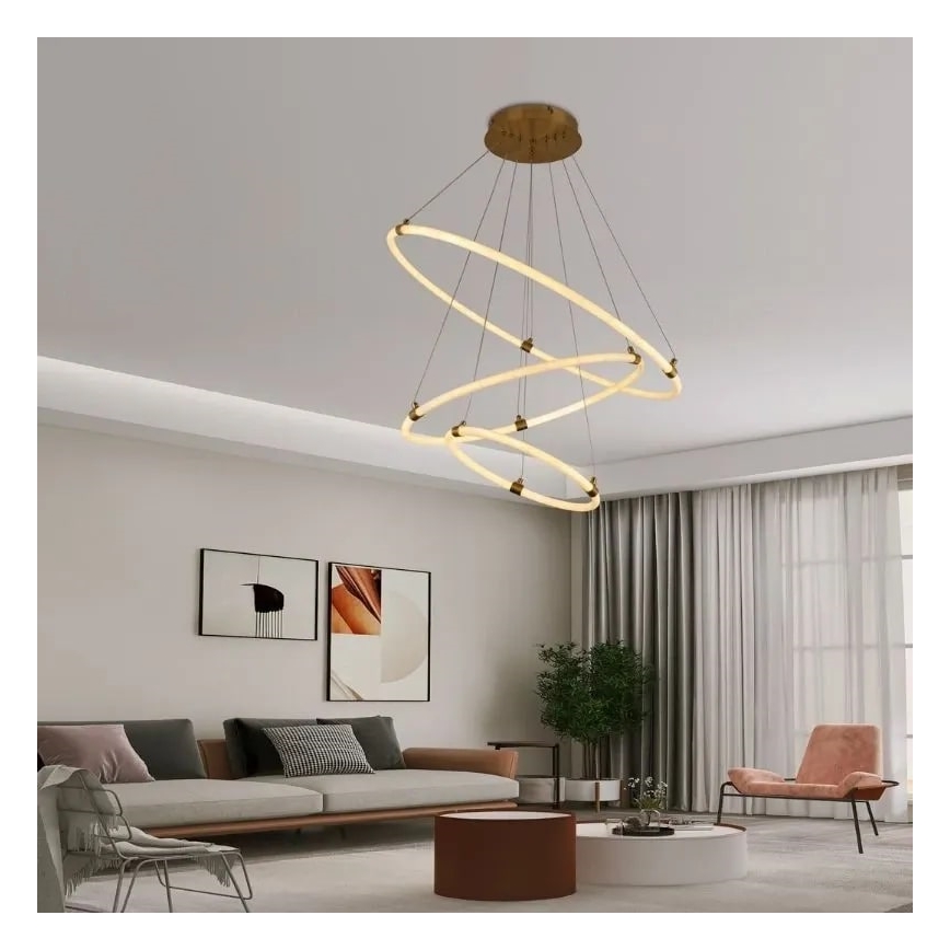 LED Hämardatav lühter LED/45W/230V 3000-6500K + kaugjuhtimispult