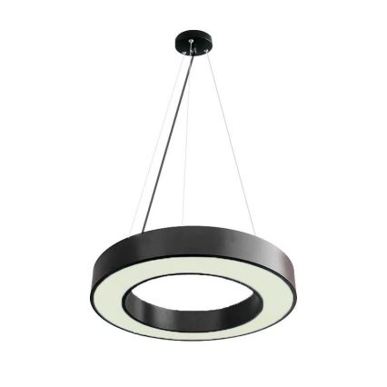 LED Hämardatav lühter LED/45W/230V 3000-6500K must + kaugjuhtimispult