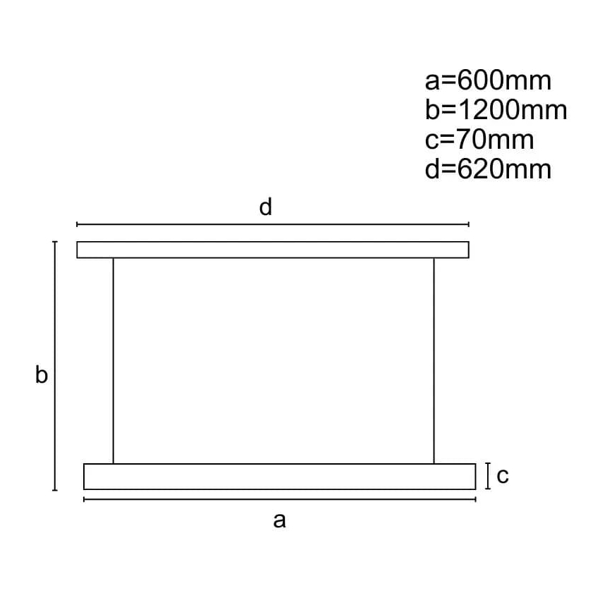 LED Hämardatav lühter LED/45W/230V 3000-6500K d. 60 cm must + kaugjuhtimispult