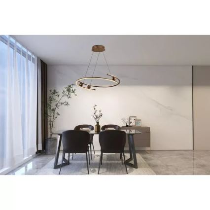 LED Hämardatav lühter LED/50W/230V 3000-6500K d. 60 cm + kaugjuhtimispult