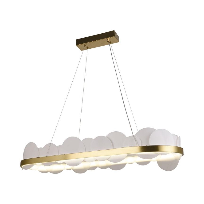 LED Hämardatav lühter LED/50W/230V 3000-6500K kuldne + kaugjuhtimispult