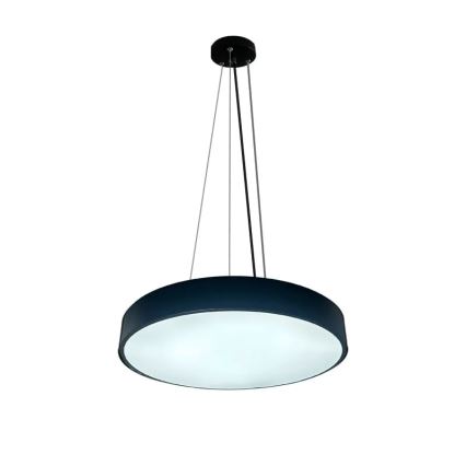 LED Hämardatav lühter LED/50W/230V 3000-6500K must + kaugjuhtimispult
