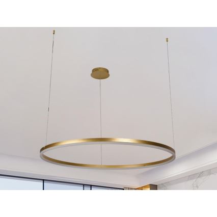 LED Hämardatav lühter LED/55W/230V 3000-6500K d. 80 cm + kaugjuhtimispult