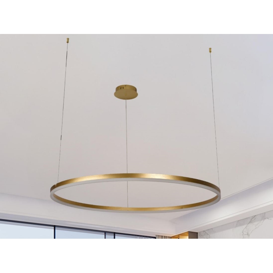 LED Hämardatav lühter LED/55W/230V 3000-6500K d. 80 cm + kaugjuhtimispult