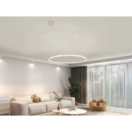 LED Hämardatav lühter LED/55W/230V 3000-6500K d. 80 cm + kaugjuhtimispult