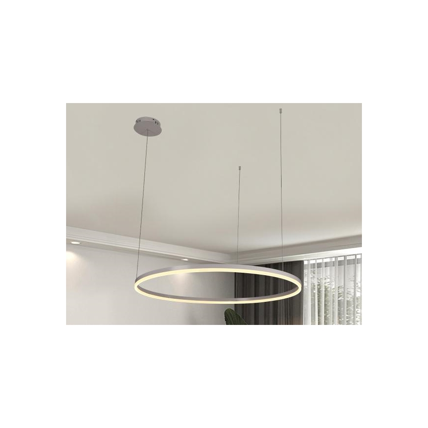 LED Hämardatav lühter LED/55W/230V 3000-6500K d. 80 cm + kaugjuhtimispult