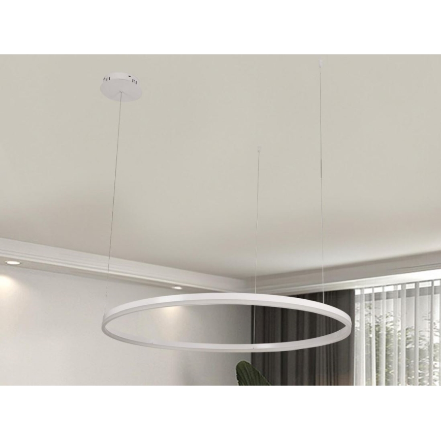 LED Hämardatav lühter LED/55W/230V 3000-6500K d. 80 cm + kaugjuhtimispult