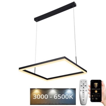 LED Hämardatav lühter LED/55W/230V 3000-6500K + pult