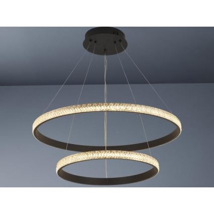 LED Hämardatav lühter LED/65W/230V 3000-6500K + kaugjuhtimispult
